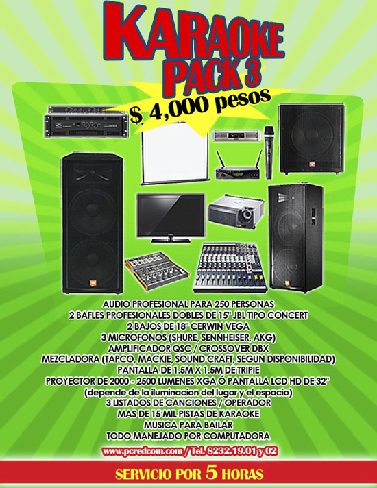 Karaoke pcredcom paquete 3