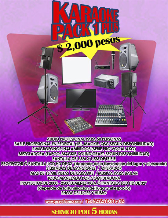 Karaoke pcredcom pack 1
