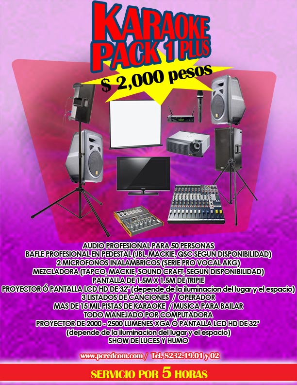 Karaoke paquete 2