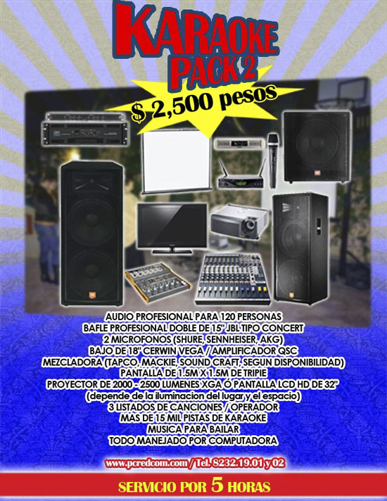 Karaoke pcredcom pack 2