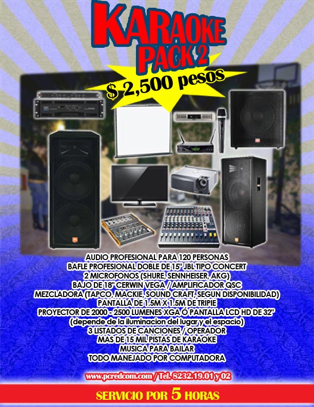 Karaoke paquete 2