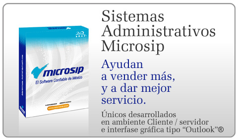 Sistemas administrativos microsip