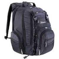 Mochila para laptop BACK PACK NYLON P/LAP 15.4 NEGRO METALICO RG0322/C