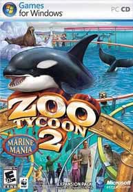 ZOO TYCOON2: MARINE MANIA WIN32 SPANISH DVD CASE