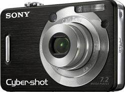 CAMARA DIGITAL SONY DSC-W55 7 MPX/3X ZM OPT 2.5 /NEGRA