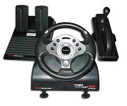 VOLANTE CON PEDALES ACTECK AGV-5000 XTREME WHEEL GT BOX