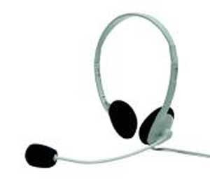 AUDIFONO DIADEMA CON CONTROL DE VOLUMEN EN COLOR BEIGE