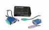 MINI MULTIPLEXOR KVM SLIM 2 CPU C/CABLES