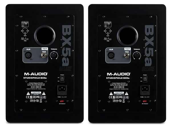Monitores BX5a deluxe m-audio