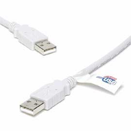 CABLE USB 2.0 - 1.8 MTS A (M) / A (M)