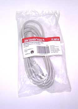 CABLE EXTENSION TECLADO PS/2 1.8MT BOLSA