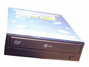 DVD-ROM 16X LG BULK PACK NEGRO MOD. GDR-H30N