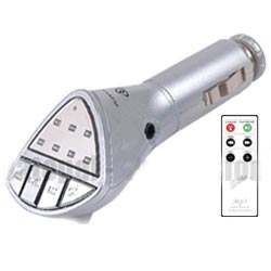 TRANSMISOR DE FM CON CONTROL REMOTO MP3 WMA