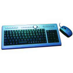 TECLADO Y MOUSE ALAMBRICOS/OPTICO PERFECT CHOICE