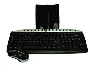 KIT DE TECLADO, BOCINAS Y MOUSE PERFECT CHOICE