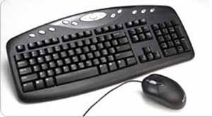 KIT DE TECLADO MULTIMEDIA Y MOUSE OPTICO BENQ