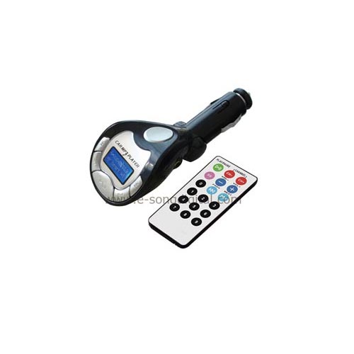 CAR MP3 FM MODULATOR. Transmisor de audio FM, Reproduce CD/MD/MP3 PLAYER, IPOD y dispositivos USB