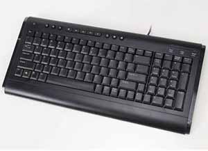 TECLADO BENQ MULTIMEDIA ULTRA SLIM NEGRO