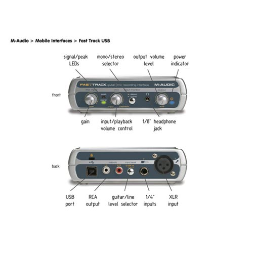 Fast tack m-audio