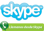 Llamanos Gratis por Skype /></a></p><p><BR>email: <A href=