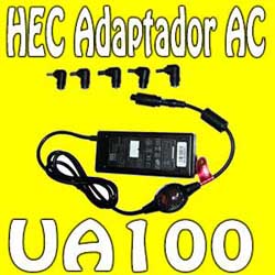 CARGADOR UNIVERSAL PARA LAPTOP UA100 HEC