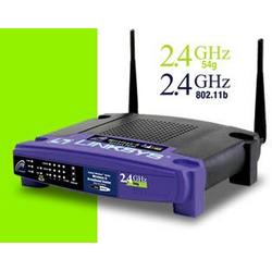 Router linksys 4 ptos y WiFI