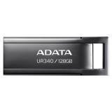 Memoria USB ADATA 128GB USB 3.2 (retrocompatible con 3.0 y 2.0). Metalica. AROY-UR340-128GBK - 