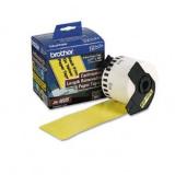 CINTA BROTHER CONTINUA REMOVIBLE AMARILLA 62MM X 30.4MTS DK4605