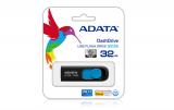 ADATA DashDrive UV128 128GB unidad flash USB USB tipo A 3.0 (3.1 Gen 1) Negro, Azul