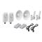 Kit de 2 radios B5X con kit de antenas de (16 dBi), rango de frecuencia extendida (4.9 a 6.4 GHz),