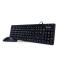 Vorago KM-104 teclado Ratón incluido Universal USB QWERTY Español Negro