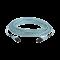 Jumper de Fibra Optica Multimodo 50/125 OM3, LC-LC Duplex, OFNR (Riser), Color Aqua, 50 Metros FX2ER