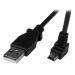 StarTech.com Cable Adaptador 1m USB A Macho a Mini USB B Macho Acodado en Ángulo hacia Abajo