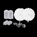 Kit de 2 radios B5X con antenasTXPD34B5X de (34 dBi), rango de frecuencia extendida (4.9 a 6.4 GHz),
