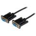 CABLE DE 2M NULO DE MÃDEM SERIAL RS232 DB9 - HEMBRA A HEMBRA - COLOR NEGRO - STARTECH.COM MOD. SCNM9FF2MBK SCNM9FF2MBK