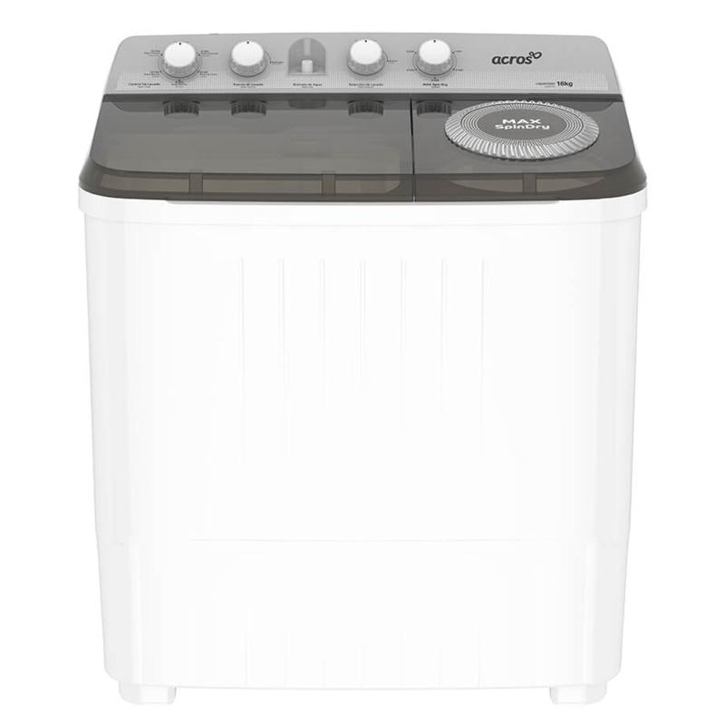 LAVADORA ACROS MOD. 16KG SEMI BCO/GRIS