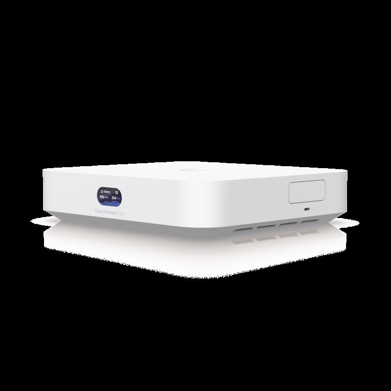 UniFi Cloud Gateway MAX, Router con todos los servicios UniFi, administra hasta 30 dispositivos UniF