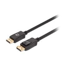 CABLE DISPLAYPORT,MANHATTAN,353625, V1.4 M-M 3.0M NEGRO 8K60HZ 353625