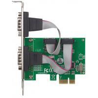 TARJETA SERIAL PCI EXPRESS DOS PUERTOS DB9, PARA INSTALACIóN EN BUSES PCI EXPRESS X1, X4, X8 Y X16 152082