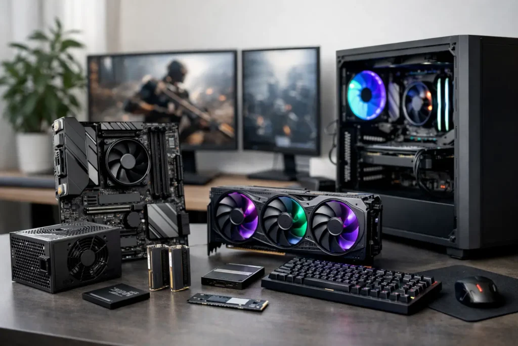 Componentes para PC gamer oficina: qué elegir