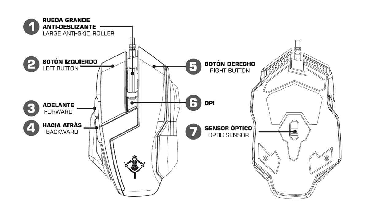 mouse-gamin-1001-manual Manual mouse gaming 1002