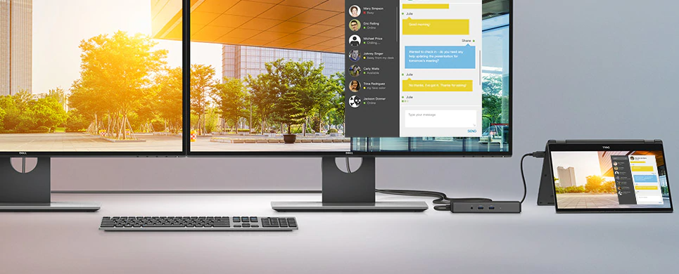 Laptop Latitude 13 7390 2-in-1: Opciones flexibles de acoplamiento