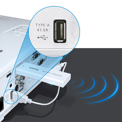 Salida USB tipo A (1.5A)