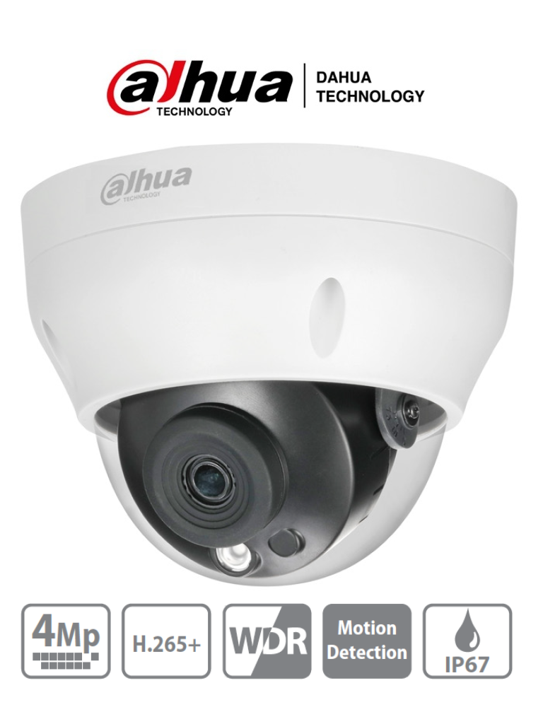 Dahua Cámara IP Domo IR para Interiores/Exteriores HDW1431S