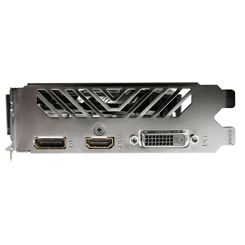 T. DE VIDEO GIGABYTE PCIE 3.0 X8 RADEON RX460 4GB GDDR5 1212MHZ 128BIT DVI HDMI DP ATX GV RX460WF2OC 4GD