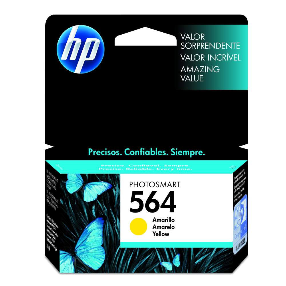 CARTUCHO HP 564 AMARILLO P/C6380 (CB320WL) CN-887