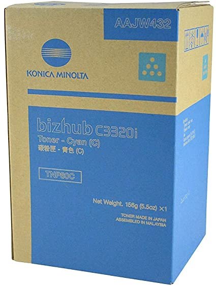 TONER CYAN BIZHUB C3320I/9000 ITONR MPRESIONES 5 DE COBERTURA AAJW432