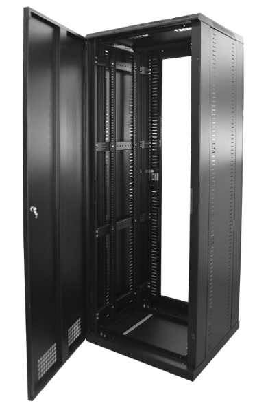 Armario Profesional para Redes de 24 Unidades con Rack Estandar de 19