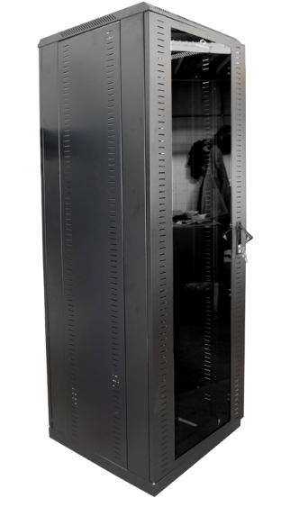 Armario Profesional para Redes de 24 Unidades con Rack Estandar de 19