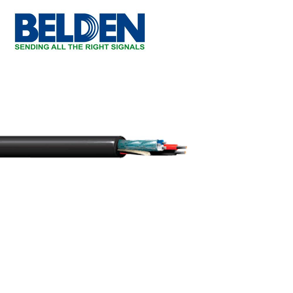 CABLE CONTROL Y AUTOMATIZACION BELDEN 1502R 0091000 2C/18AWG (ALIMENTACION) + 2C/22AWG (BLINADO